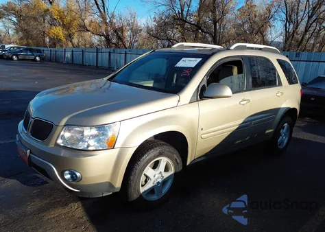2008 Pontiac Torrent z USA, uszkodzony, nr VIN 2CKDL43F886314894